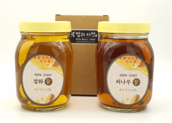 잡화꽃(1.2kg)+피나무꽃(1.2kg)-1세트